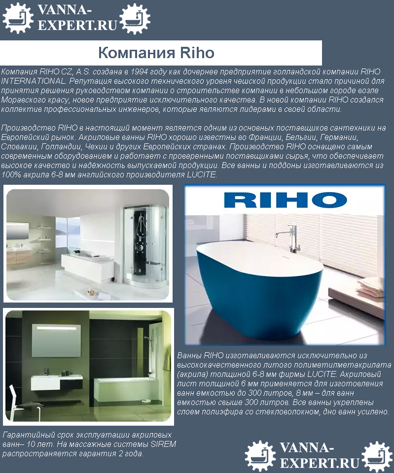 Компания Riho