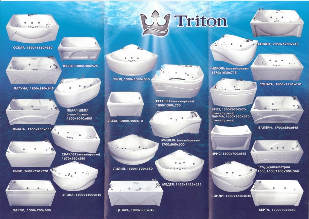 Ванны Тритон