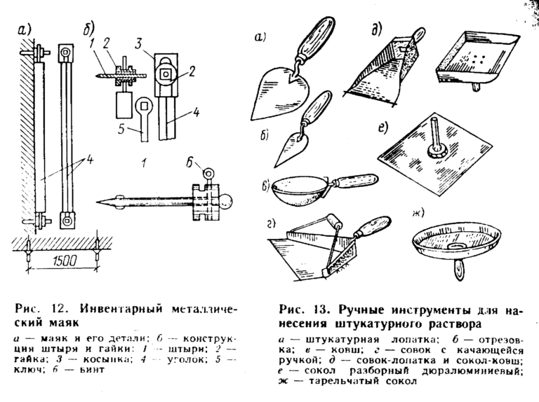 Стол для штукатурных работ